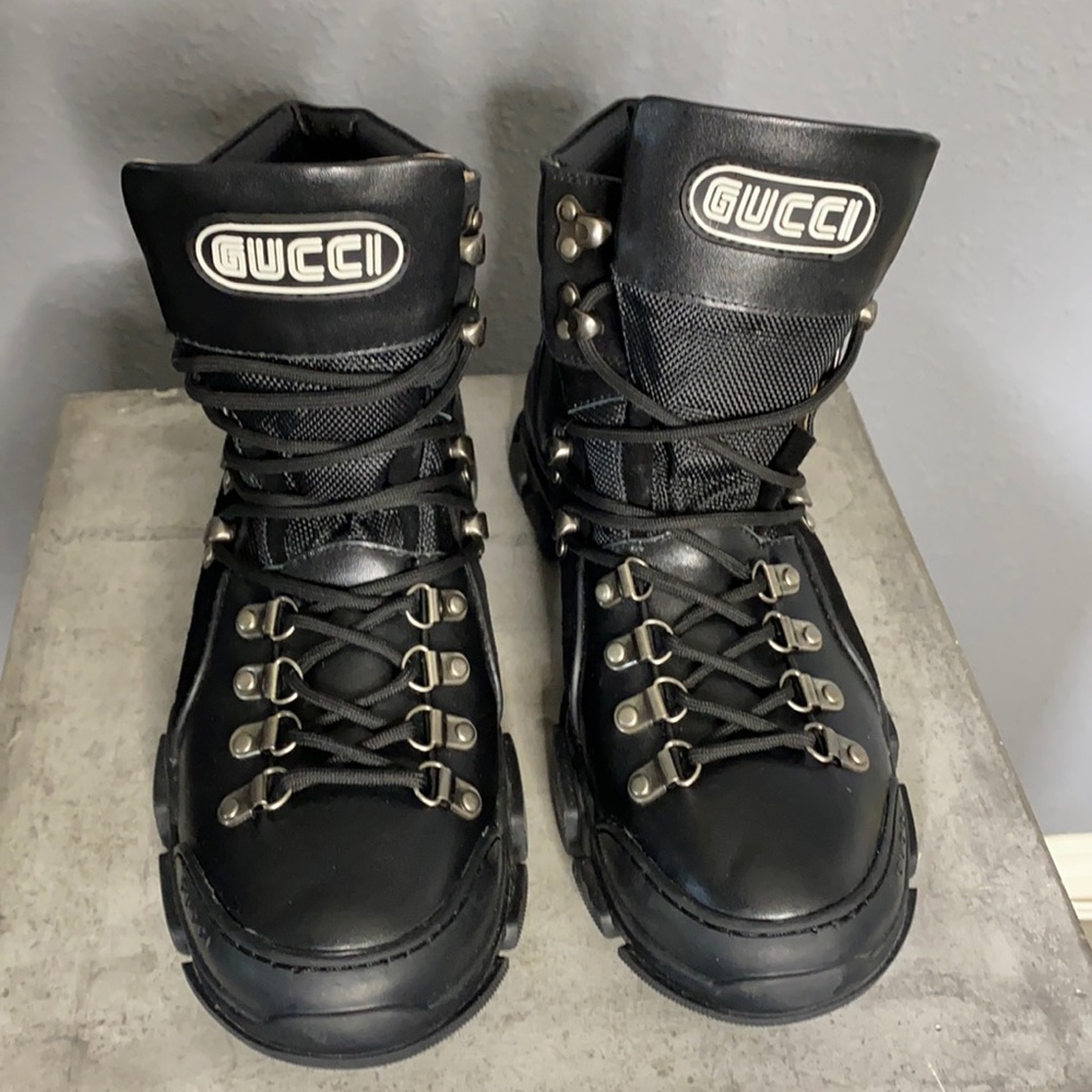 Brand new Black Gucci Boots 9.5